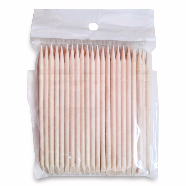 DEPILPLAS Palito de Naranjo Manicura 100uds