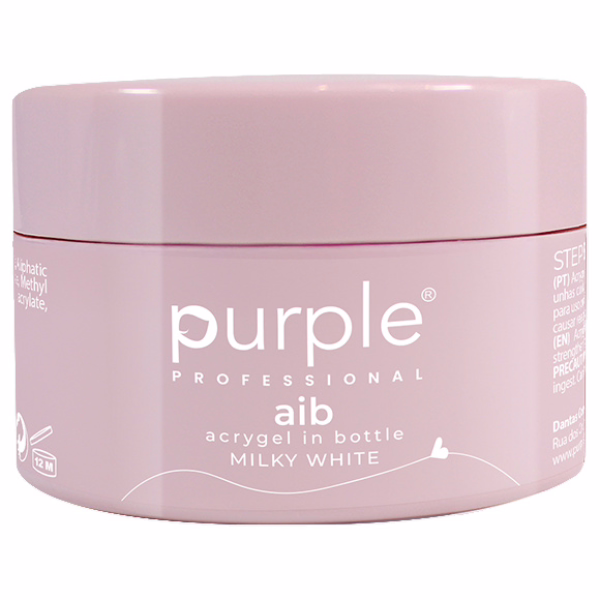 PURPLE Acrigel AIB Milky White 50 ml P2955