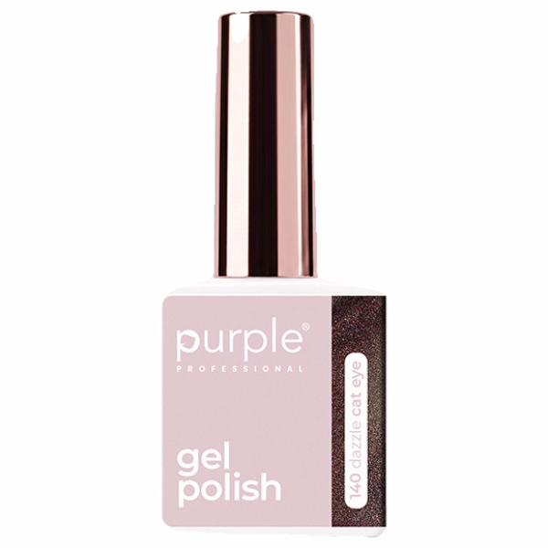 PURPLE Esmalte P.140 Dazzle Cat Eye Semipermanente 10ml